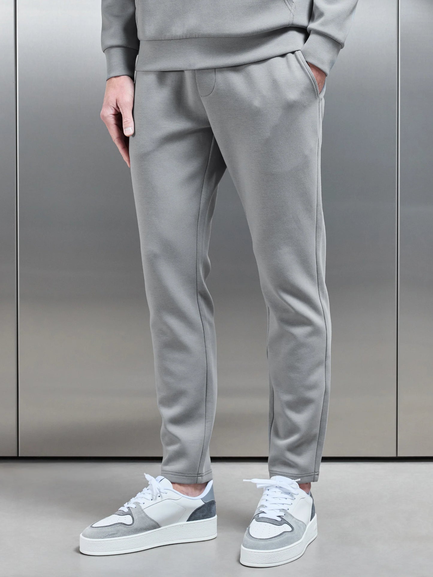 Heavy cotton tracksuit - Grey