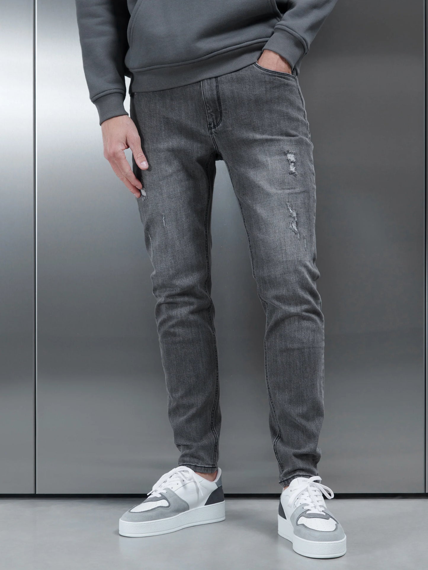 Slim fit denim jeans