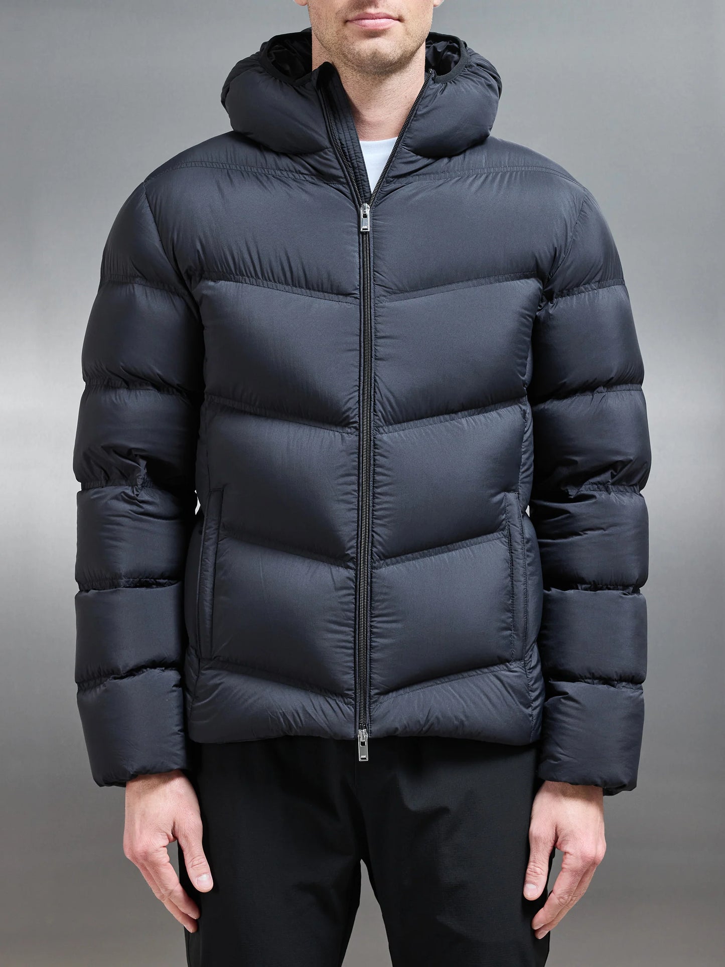 Puffer jacket - Black